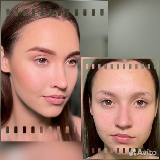 Окрашивание бровей
