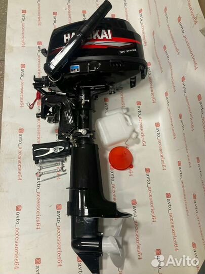 Мотор подвесной 2-ух тактный 6 л.с. новый
