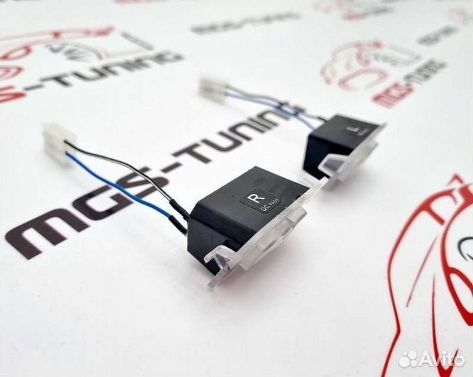 Проекция в зеркала AMG Mercedes S-class W222 C217