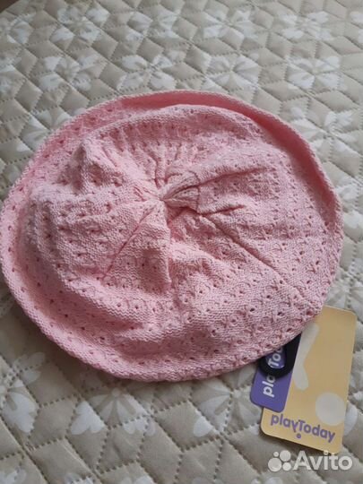 Берет для девочки новый