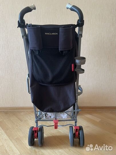 Коляска трость maclaren techno xt черная