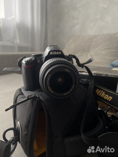 Зеркальный фотоаппарат nikon d3000