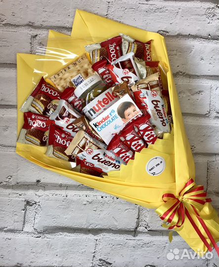 Сладкие букеты на заказ.Букеты из конфет