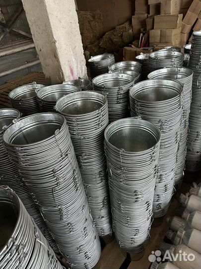 Ведро оцинкованное