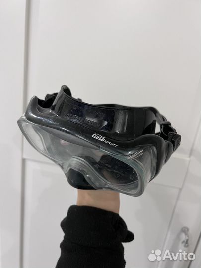 Маска очки для снорклинга мужские