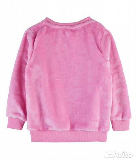 Свитшот на девочку 104, плюшевый