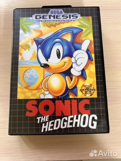 Игра Sonic the Hedgehog sega BIG BOX