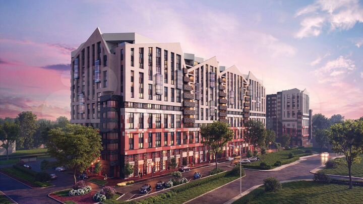 2-к. квартира, 64,5 м², 11/13 эт.