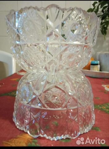 Ваза хрустальная СССР