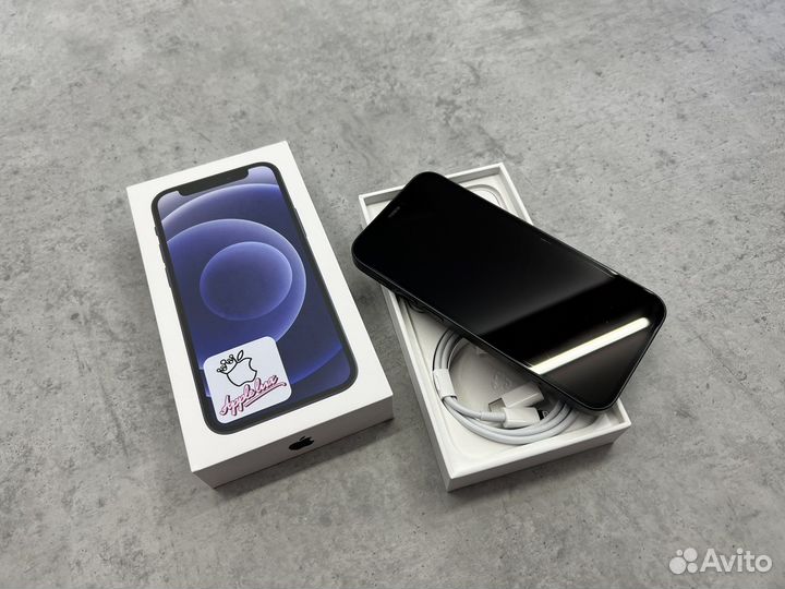 iPhone 12, Black, 64GB