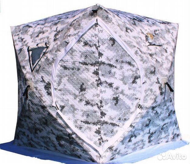 Палатка зимняя, куб