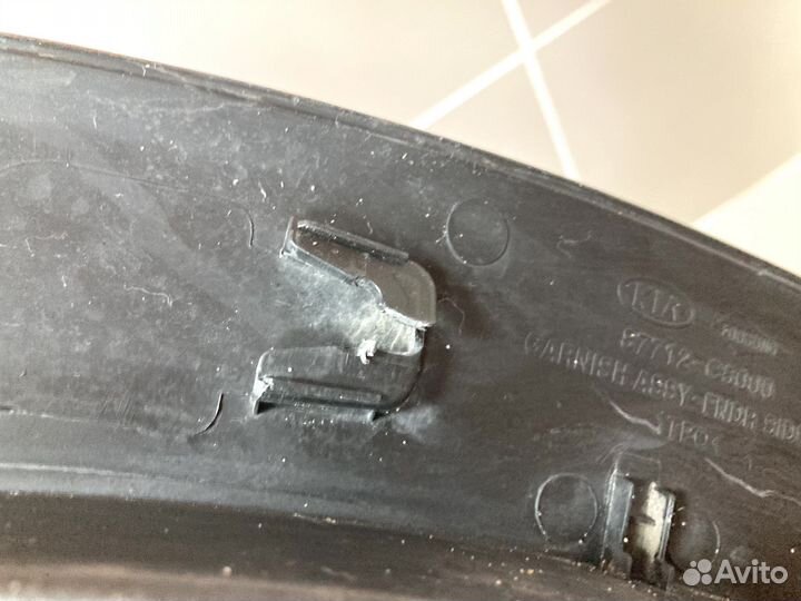 Накладка крыла переднего правого Kia Sorento Prime