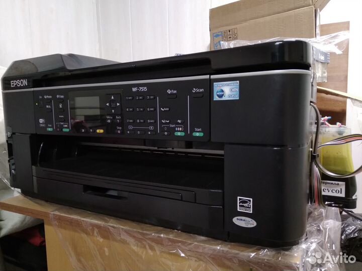 Epson WorkForce WF-7515 цветное мфу А3 формата