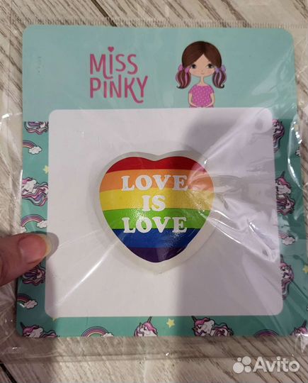 Новый сквиш-наклейка, мялка