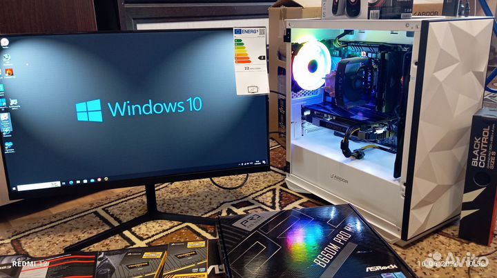 Игровой компьютер i5 12400F+комплект