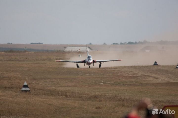 Полет на реактивном самолете Л-29