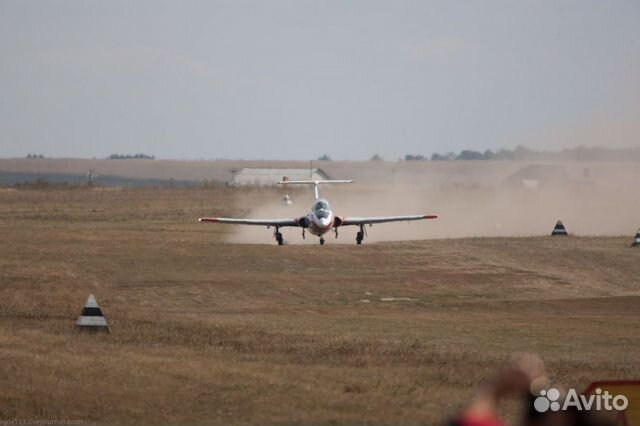 Полет на реактивном самолете Л-29