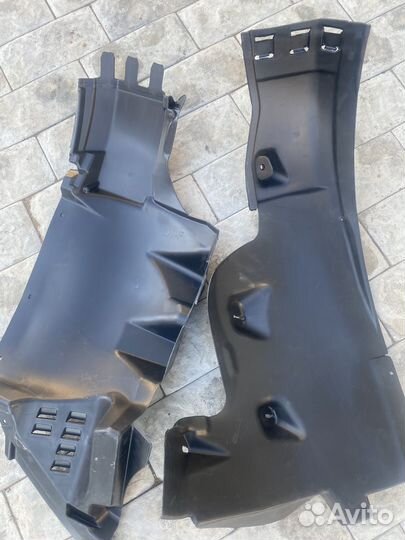 Подкрылок передний шевроле авео левый