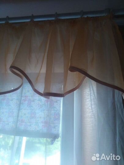Штора с ламбрекеном