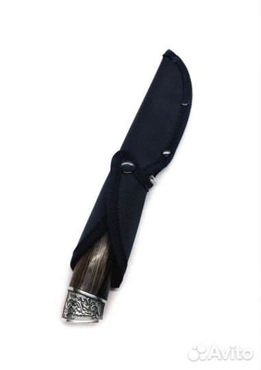 Нож охотничий Волк+ножны. Хорошая сталь