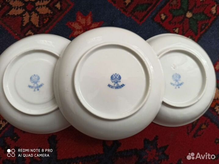 Блюдце Кузнецова фарфор