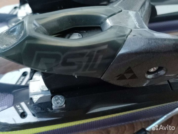 Горные лыжи fischer fire rx yellow/black