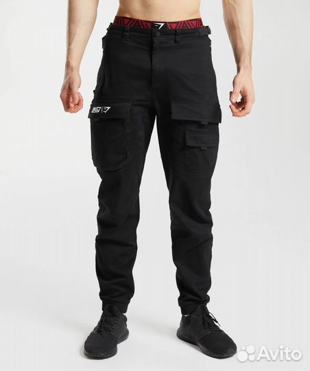 Штаны GS X david laid cargo pants - Black