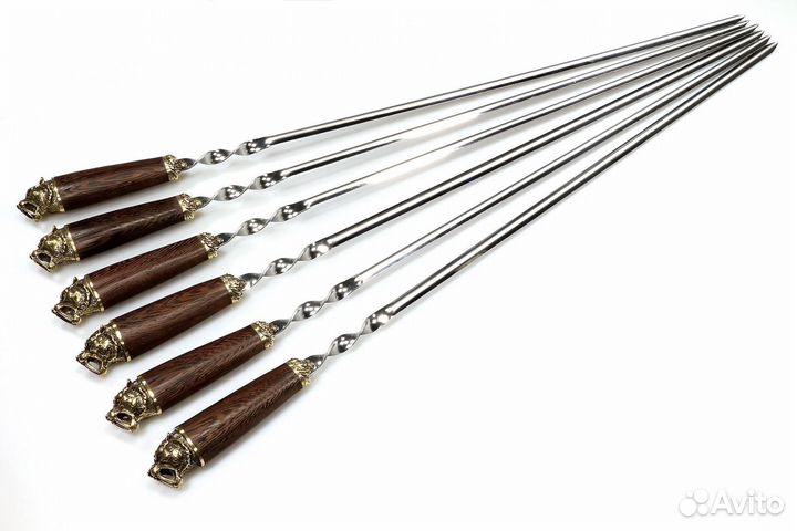 Шампур для люля - кебаб Саблезубый тигр (объемная