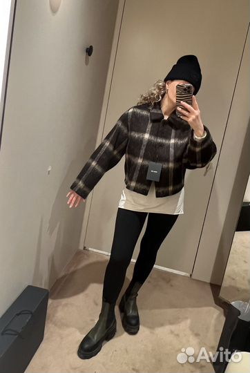 Бомбер женский massimo dutti