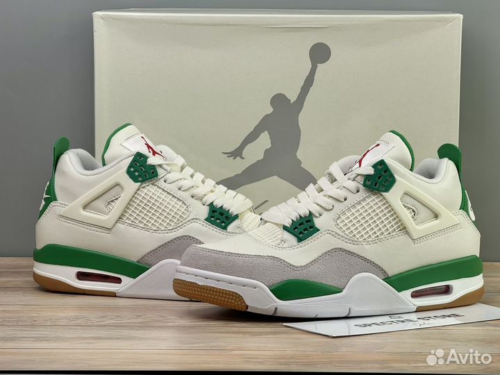 Кроссовки Nike SB Air Jordan 4 SP Pine Green