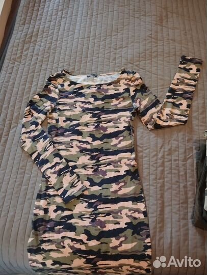 Брюки, платье, кофты камуфляж, хаки, дембель