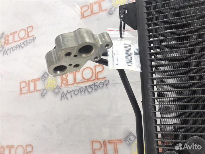 Радиатор кондиционера (конденсер) Porsche Cayenne