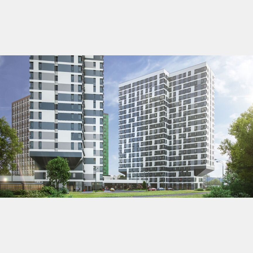 Апартаменты-студия, 21,9 м², 16/21 эт.