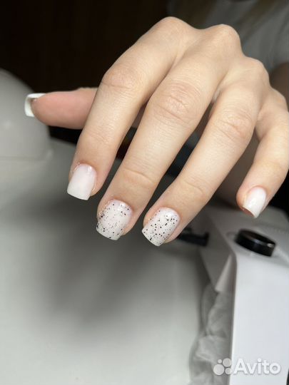 Маникюр с покрытием