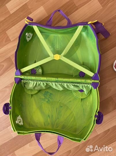 Детский чемодан trunki с рюкзаком