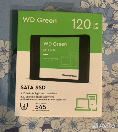 Western Digital 120 гб Внутренний SSD-диск