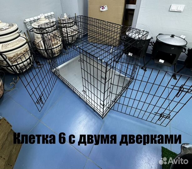 Клетка № 6 2 двери