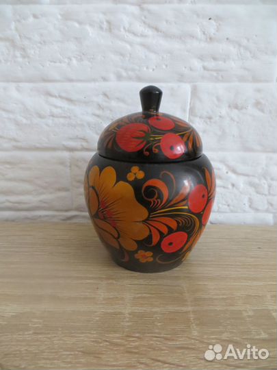 Шкатулка,миска (хохлома),винтаж
