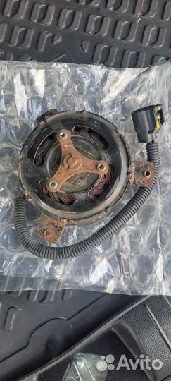 Мотор радиатора на хендай Грета. 1.6