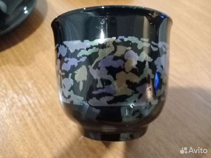 Чашки для кофе с блюдцами