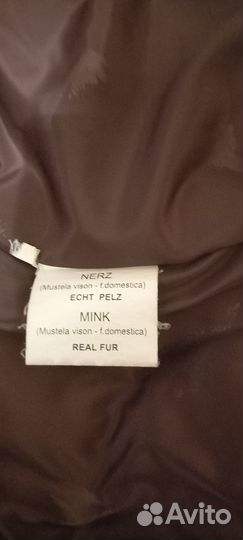 Шуба норковая 46 48 с капюшоном