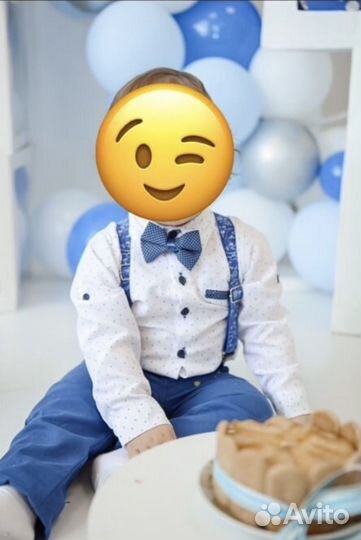 Костюм нарядный 80-86