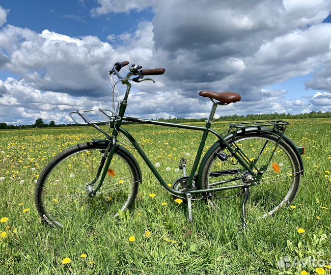 Велосипед городской круизер Elops Btwin 520, 28