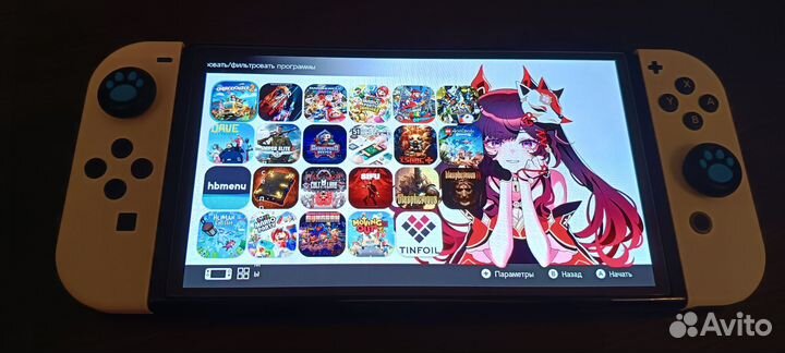 Nintendo switch oled прошитая
