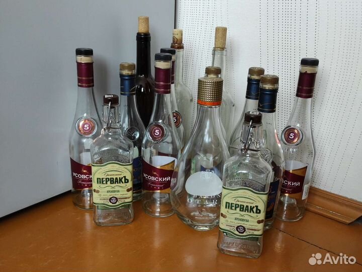 Стеклянная бутылка оптом