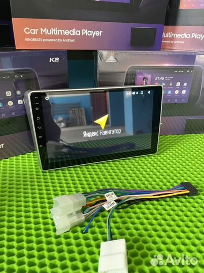 Штатная магнитола Android Toyota avensis 2002-2008