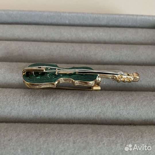 Брошь скрипка