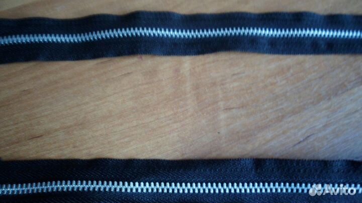 Молния разъёмная 210 см, металлическая