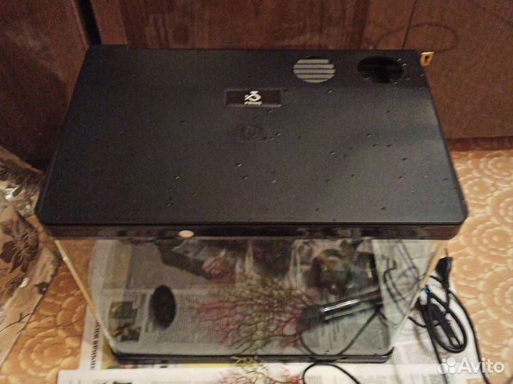 Аквариум 30 литров (+ принадлежности)