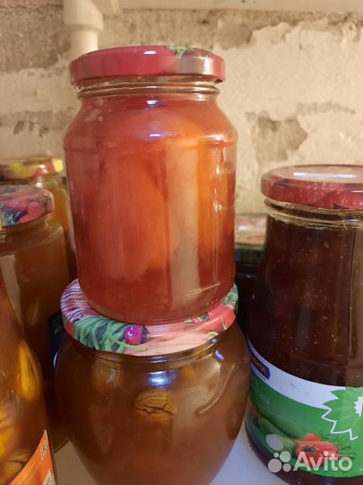 Огурцы маринованные, малина, грибы, салаты